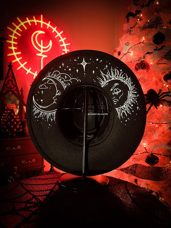 Moon and Sun Design - Hat Regular and XL