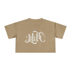 Lilith (Light text) -Crop Tee