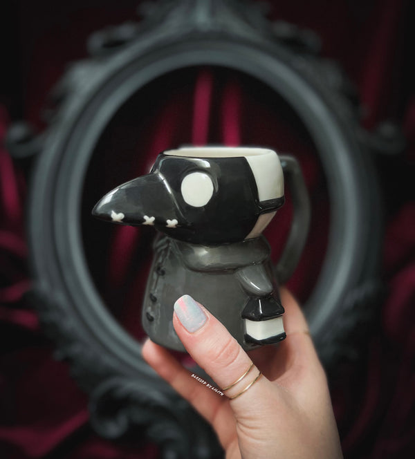 OOPS -Plague Doctor Mug - Dark Mask