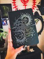 Holographic Sun and Moon Notebook