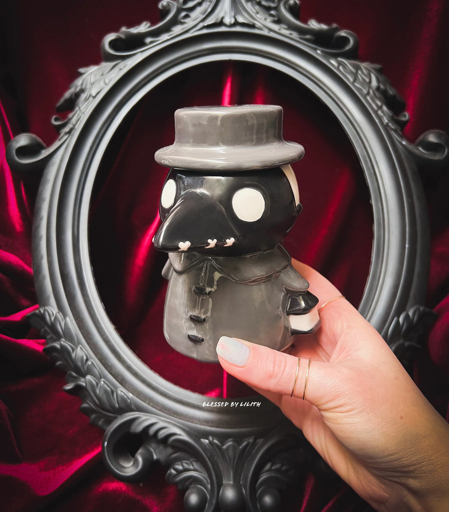 Cute Plague Doctor Mug - Dark Mask