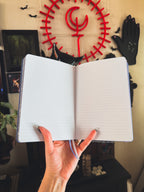 Holographic Sun and Moon Notebook