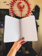 Holographic Sun and Moon Notebook