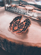 Ouija Skull hands Planchette PIN